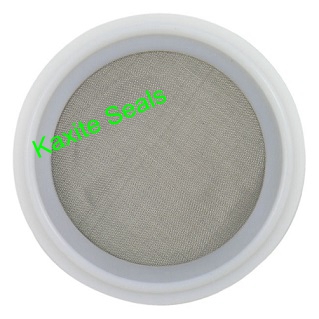 PTFE Tri Clamp Screen סאַניטאַרי גאַסקאַט מיט סס 316 ייגל